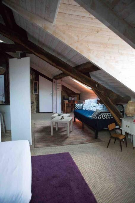 Loft Charmant Dans Le Centre Historique Nantes Exteriör bild